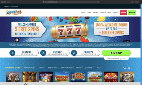 Costa games casino online
